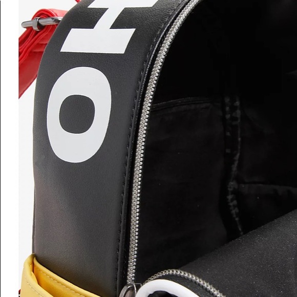 Loungefly Mickey Mouse cosplay Mini backpack and wallet - Picture 5 of 6